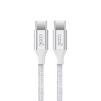 Cable USB COOL Nylon Universal Tipo C a Tipo C (1.2 metros)
