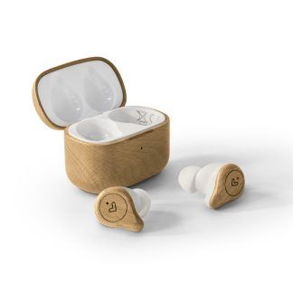Auriculares Earphones Eco True Wireless Beech Wood
