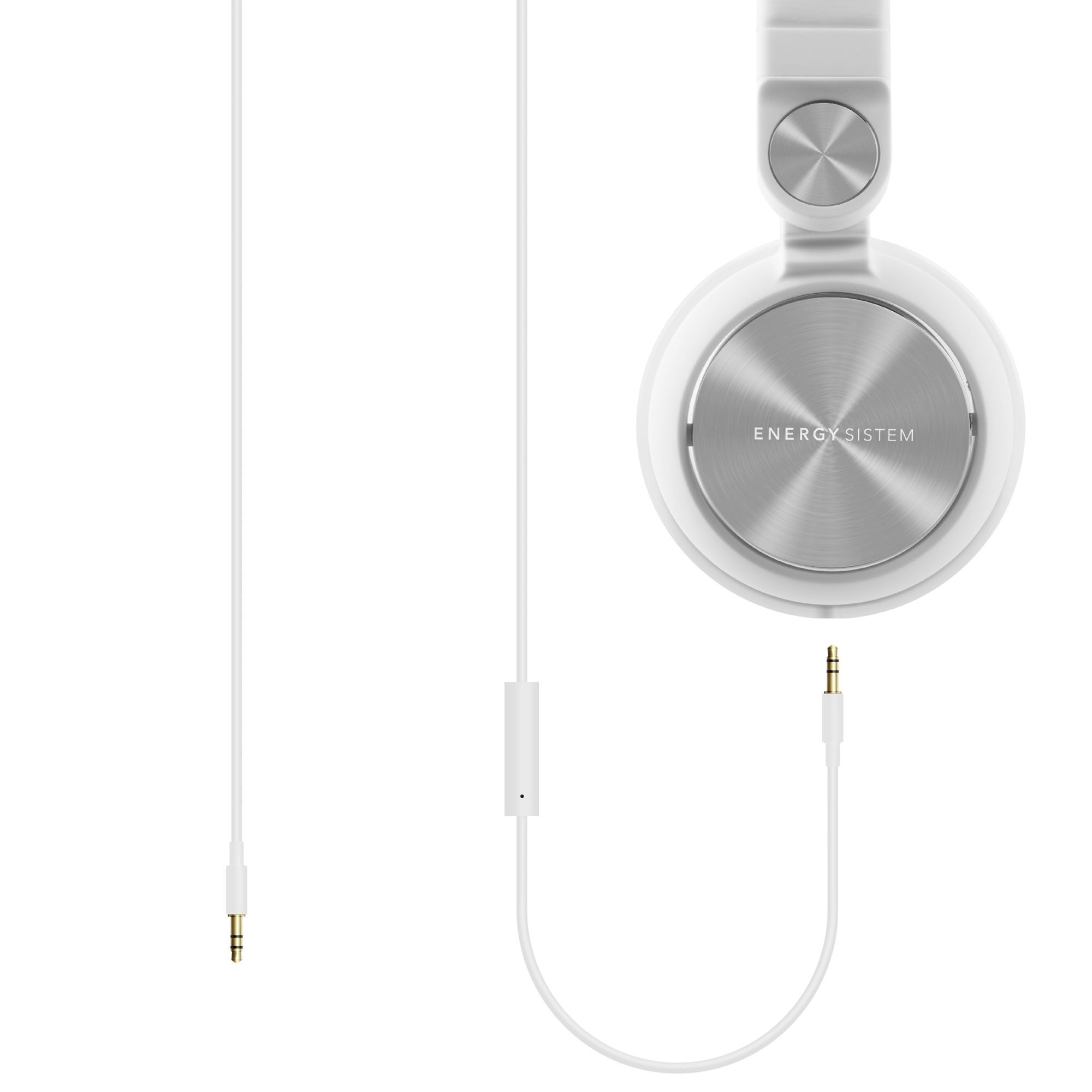 Auriculares Headphones DJ2 White Mic - Imagen 5