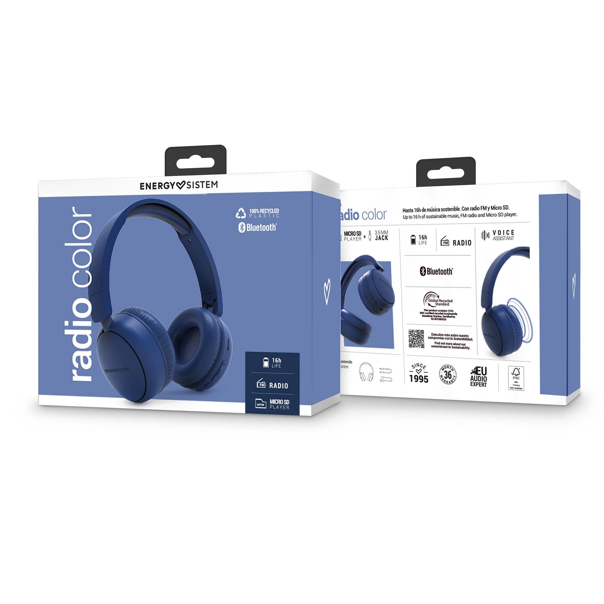 Auriculares Radio Color - Auriculares Bluetooth con radio FM - Imagen 6