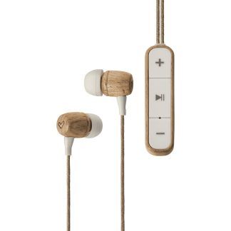 Auriculares Earphones Eco Bluetooth Beech Wood