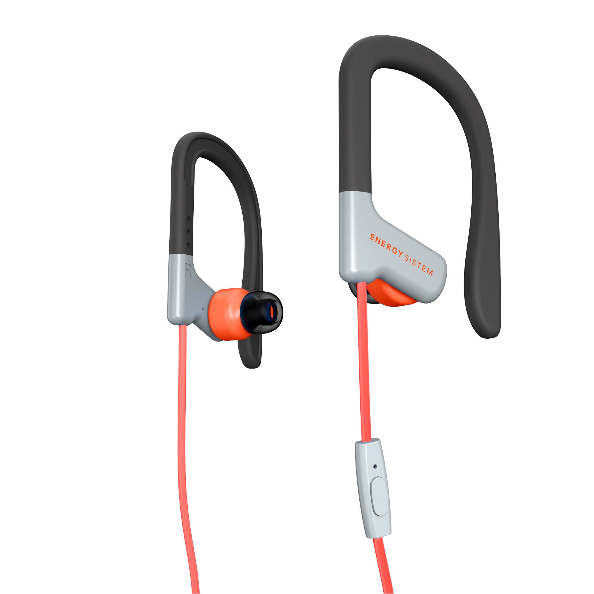 Auriculares Earphones Sport 1 Red Mic
