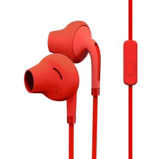 Auriculares Earphones Style 2+ Raspberry