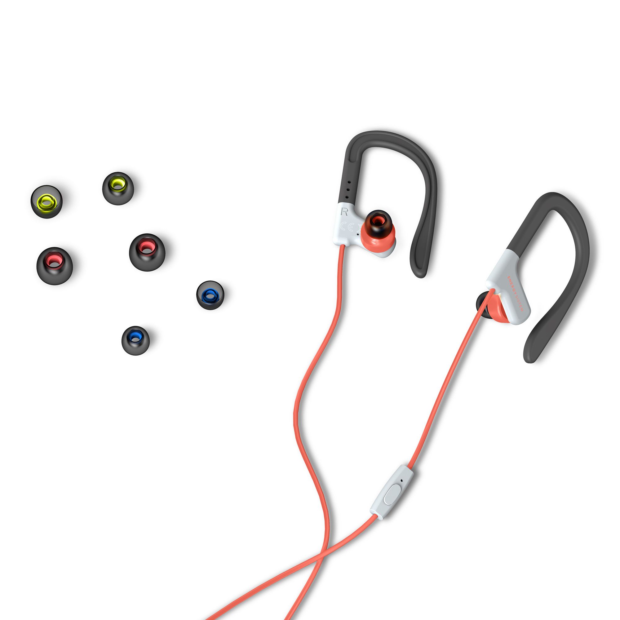 Auriculares Earphones Sport 1 Red Mic - Imagen 6