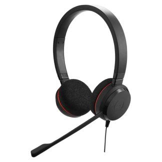 Auricular estéreo con cable para softphone VoIP de Jabra