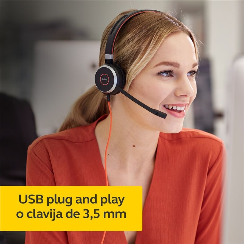 Auricular estéreo Evolve de Jabra - Imagen 4