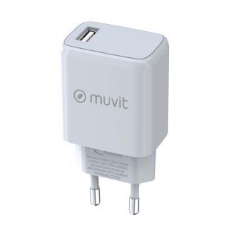 Cargador de pared USB de 15W blanco