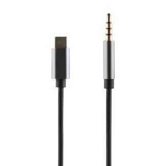 Adaptador Tipo C a Jack negro