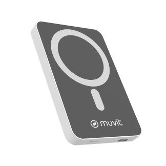 Power bank de 5000 mAh blanco
