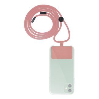Colgante universal para funda de smartphone rosa