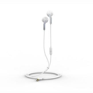 Auriculares estéreo E56 3.5 mm blancos