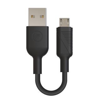 Cable de carga USB a micro USB negro