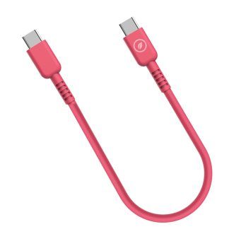 Cable Tipo C a Tipo C magenta