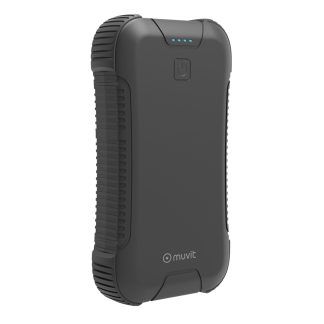 Power bank resistente al agua negro