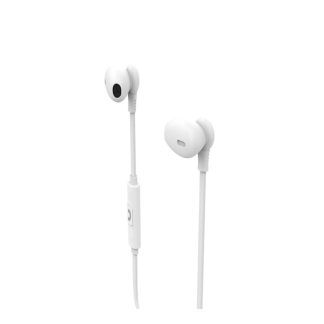 Muvit auriculares estéreo M1C 3.5 mm blanco