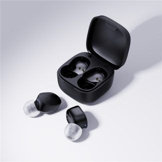 Auriculares estéreo Bluetooth control touch negros