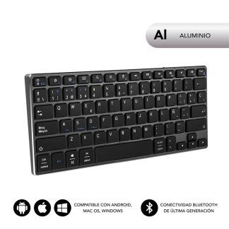 Subblim teclado bluetooth gris