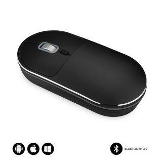 Subblim ratón Bluetooth negro