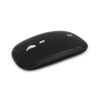 Subblim ratón óptico inalámbrico y bluetooth dual flat negro