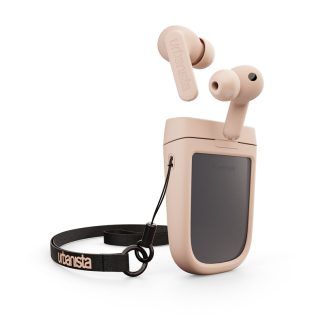 Auriculares true wireless con carga solar Desert Rose